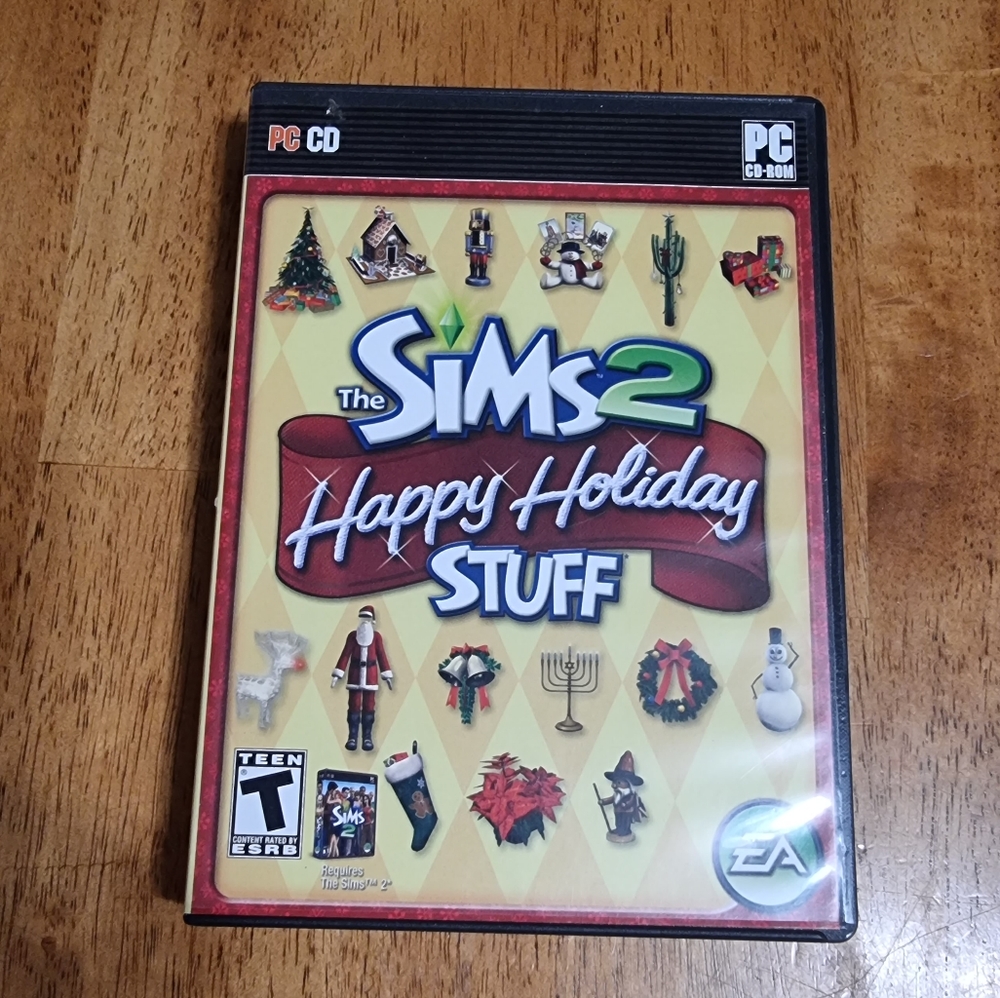 SIMS 2 Happy Holiday Stuff Expansion Pack PC CD-ROM